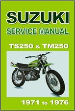 Manual de oficina SUZUKI TS250 & TM250 1971 1972 1973 1974 1975 e 1976 comprar usado Manual de oficina SUZUKI TS250 & TM250 1971 1972 1973 1974 1975 e 1976 comprar usado  Enviando para Brazil