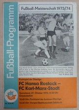 Riginal fußball programm gebraucht kaufen  Rostock
