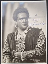 Rara fotografia autografata usato  Albano Laziale