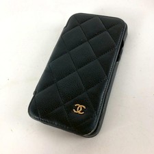 Usado, Capa iPhone CHANEL Chanel Matelass preta item pequeno comprar usado  Enviando para Brazil