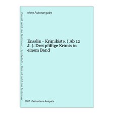 Ensslin krimikiste pfiffige gebraucht kaufen  Bad Vilbel