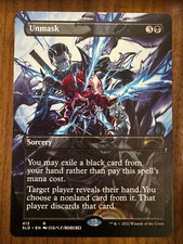 Unmask (Borderless) [Secret Lair Drop Series] MTG quase em perfeito estado comprar usado  Enviando para Brazil