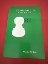 The History of the Viola Paperback Maurice W. Riley String Instrument comprar usado  Enviando para Brazil