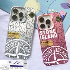 Stone Logo Silikonowe etui na iPhone 16 15 14 13 12 11 Plus Pro Max Case Torby na sprzedaż  Wysyłka do Poland