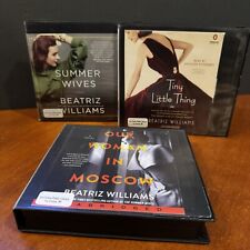 Lot: 3 Beatriz Williams Audio Book CD Summer Wives Woman In Moscow Tiny Little comprar usado Lot: 3 Beatriz Williams Audio Book CD Summer Wives Woman In Moscow Tiny Little comprar usado  Enviando para Brazil