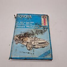 Toyota celica haynes for sale  YEOVIL
