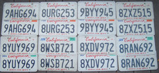 Lot california license for sale  Virginia Beach