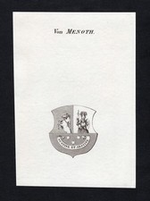 1820 menoth blason d'occasion  Expédié en France