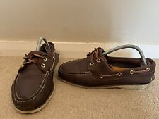 Timberland brown leather for sale  PETERBOROUGH