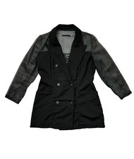 Blazer JEAN PAUL GAULTIER Vintage Arquivo Anos 90 Manga de Malha com Peito Duplo tamanho 44 comprar usado  Enviando para Brazil