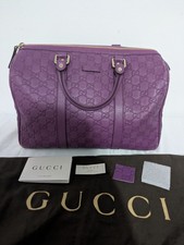 Gucci purple leather for sale  BECKENHAM