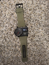 RARO relógio militar masculino Diesel Triple Time DZ7206 pulseira oliva comprar usado  Enviando para Brazil