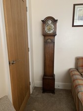 Oak grandmother clock for sale  LEEDS