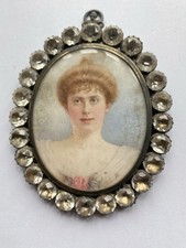 Edwardian diamanté miniature for sale  MARKET HARBOROUGH