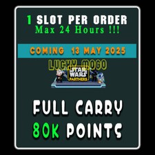 1 X evento STAR_WARS PARTNERS transporte completo 80k pontos no máximo 24 horas! RUSH!! comprar usado  Enviando para Brazil