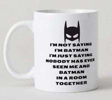 Novelty batman mug for sale  LEEDS