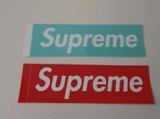 Usado, FW21 Supreme x Tiffany & Co. Adesivo com logotipo da caixa comprar usado Usado, FW21 Supreme x Tiffany & Co. Adesivo com logotipo da caixa comprar usado  Enviando para Brazil