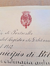 1912 bitonto stemma usato 1912 bitonto stemma usato  Caserta