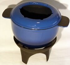 Fonduetopf standfuß gußeisen gebraucht kaufen  Feichten