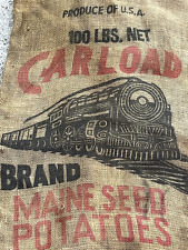 Rare vintage burlap for sale  Holland