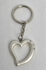 Silver heart keychain for sale  Louisville