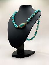 Collana turchese oro usato  Brescia