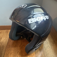 Capacete de esqui infantil júnior Bieffe preto neve BSB 1 corrida S 54-55 ITÁLIA comprar usado  Enviando para Brazil