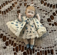 Boneca artesanal vintage miniatura bisque menina pequena reprodução articulada pintada 3” comprar usado Boneca artesanal vintage miniatura bisque menina pequena reprodução articulada pintada 3” comprar usado  Enviando para Brazil