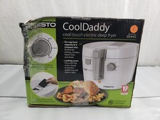 Novo Presto CoolDaddy Fritadeira Elétrica Antiaderente Termostato Ajustável 8 Xícaras comprar usado  Enviando para Brazil