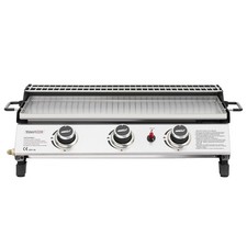 Royal Gourmet Plancha Grill gazowy Stal nierdzewna 3 palniki 61,5 x 32 cm na sprzedaż  PL