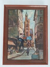 Antique painting oil d'occasion  Expédié en Belgium