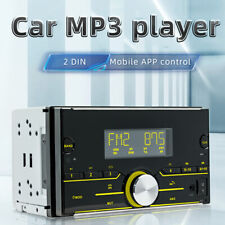 Rádio estéreo veicular Double Din FM MP3 player Bluetooth mãos-livres TF 2USB AUX RDS comprar usado  Enviando para Brazil