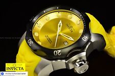 Relógio Invicta masculino 54mm VENOM Sea Dragon suíço quartzo mostrador amarelo aço 1000m comprar usado  Enviando para Brazil