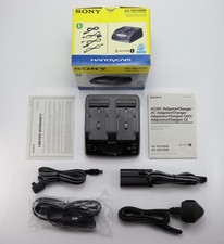 CARREGADOR DE BATERIA DUPLO SONY AC-VQ1050 NA CAIXA para baterias InfoLITHIUM L SERIES comprar usado  Enviando para Brazil