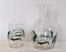 Vintage nightstand glass for sale  Fillmore