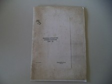 Manuale operatore apparecchiat usato  Salerno