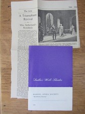 Joan sutherland sadlers for sale  CRAWLEY