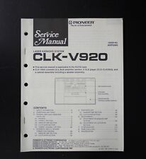 Riginal pioneer clk gebraucht kaufen  Marpingen