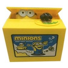 Minions piggy bank usato  Spedire a Italy