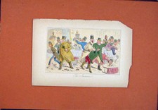 Old antique print for sale  UK
