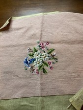 Vintage floral needlepoint for sale  Checotah