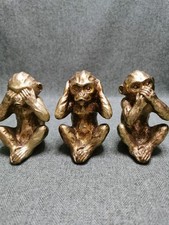 Golden bronzed wise for sale  WORTHING