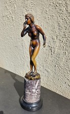 Kleine bronzefigur hans gebraucht kaufen  Treuchtlingen