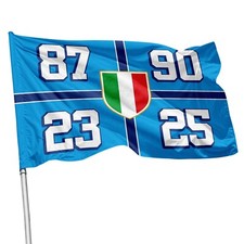 Bandiera napoli campione usato  Napoli