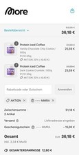 More nutrition gutschein gebraucht kaufen  Bopfingen