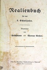 Realienbuch schuljahr . gebraucht kaufen  Vohenstrauß