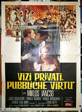 Manifesto film vizi usato  Roma