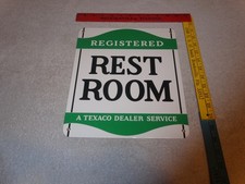 Vintage texaco restroom for sale  Roselle