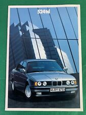1989 bmw 524td d'occasion  Expédié en Belgium