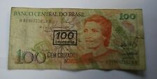 NOTA DE CRUZEIRO BRASIL 100 comprar usado  Enviando para Brazil